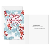Pine Sprigs and Berries Christmas Cards, Pack of 6 for only USD 6.99 | Hallmark