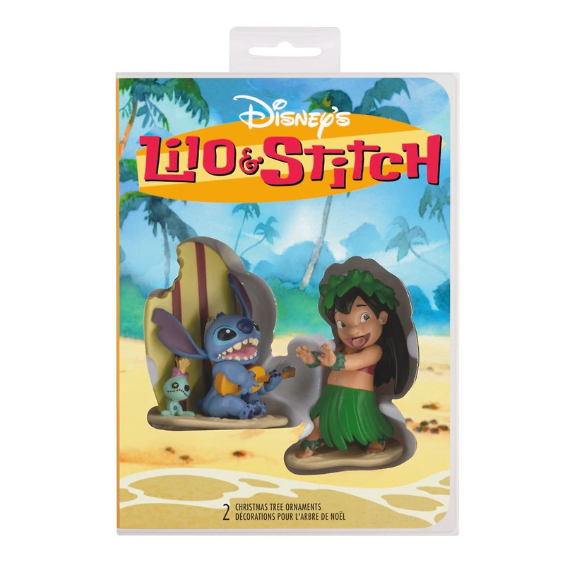 Disney Lilo & Stitch Hallmark Ornaments, Set of 2 for only USD 28.99 | Hallmark