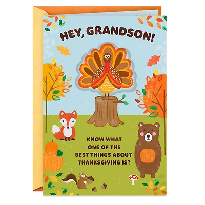So Grateful for You Thanksgiving Card for Grandson for only USD 2.99 | Hallmark