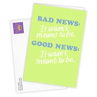 Good News Bad News Funny Custom Encouragement Card for only USD 4.99 | Hallmark