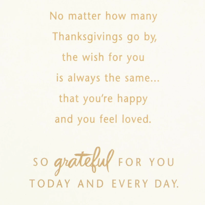 So Grateful for You Thanksgiving Card for Son for only USD 3.99 | Hallmark