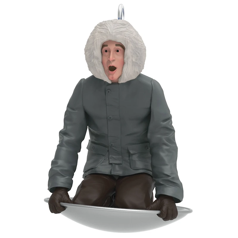 Mini National Lampoon's Christmas Vacation™ Sledding Clark Ornament, 1.25" for only USD 13.99 | Hallmark