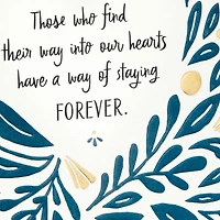 Those Who Find a Way Into Our Hearts Sympathy Card for only USD 4.59 | Hallmark