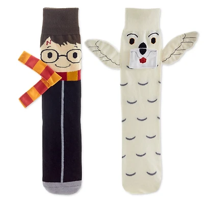 Harry Potter™ and Hedwig™ Novelty Crew Socks for only USD 22.99 | Hallmark