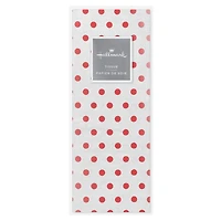 Red Polka Dots on White Tissue Paper, 6 sheets for only USD 1.99 | Hallmark
