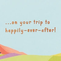 Trip to Happily-Ever-After Money Holder Bridal Shower Card for only USD 4.99 | Hallmark