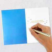 Blue and Gold Confetti Bar Mitzvah Card for only USD 8.59 | Hallmark
