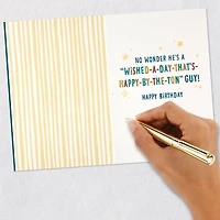 A Day That's Happy By the Ton Birthday Card for Godfather for only USD 4.59 | Hallmark
