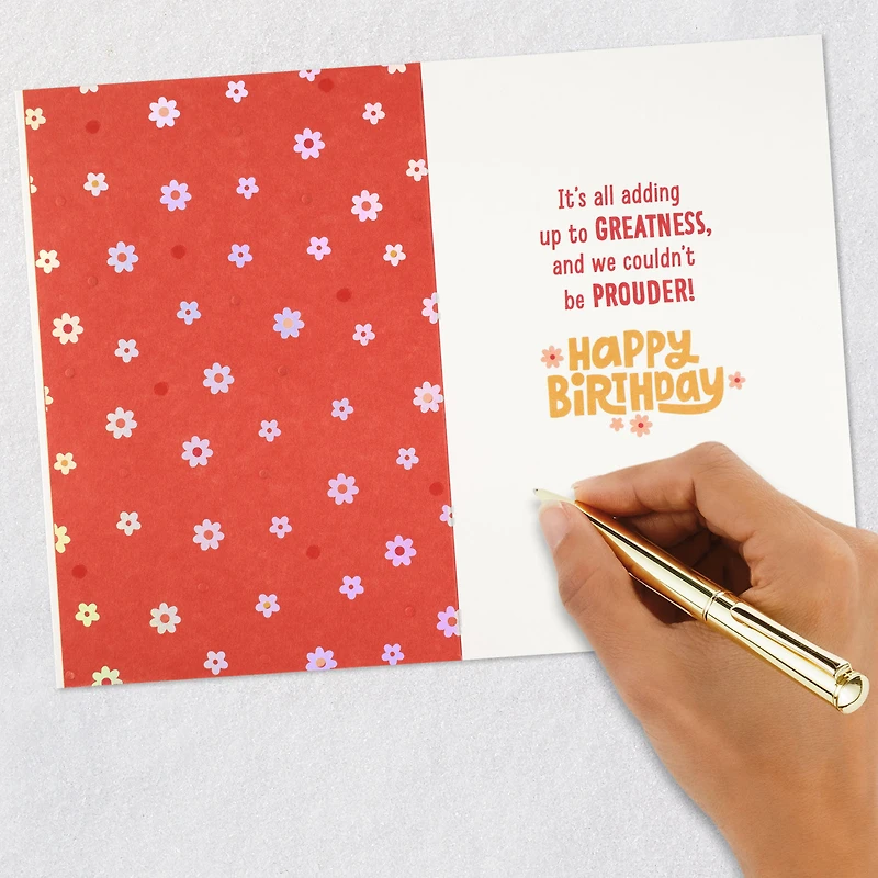 One Year Older, Kinder, Smarter Birthday Card for Daughter for only USD 4.99 | Hallmark