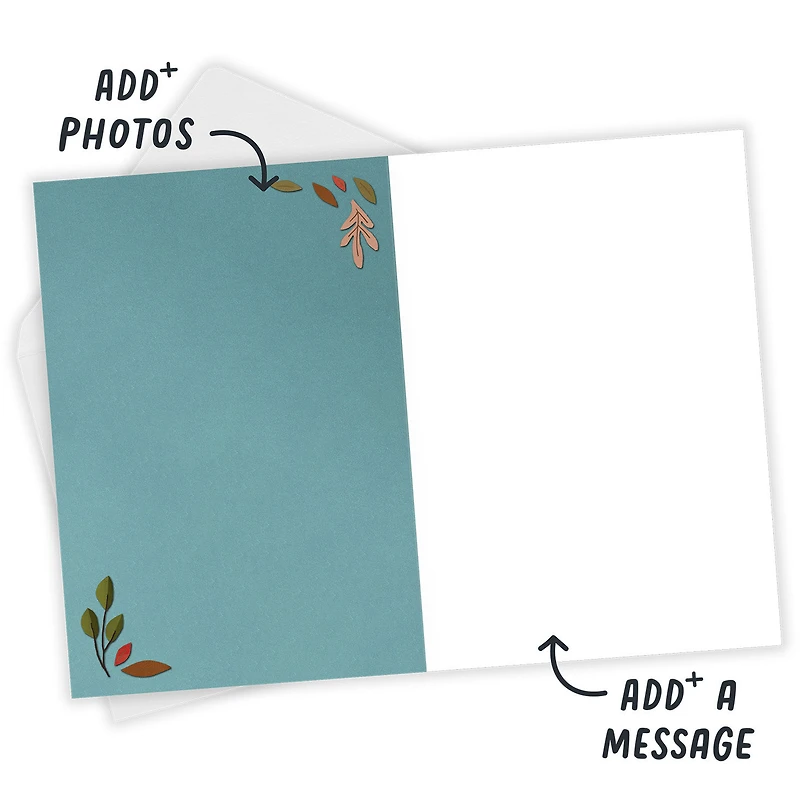 Personalized Fall Leaves Photo Card for only USD 4.99 | Hallmark