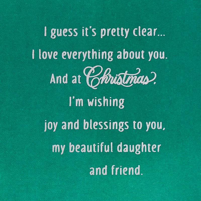 What I Love About You Christmas Card for Daughter for only USD 5.99 | Hallmark