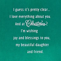 What I Love About You Christmas Card for Daughter for only USD 5.99 | Hallmark