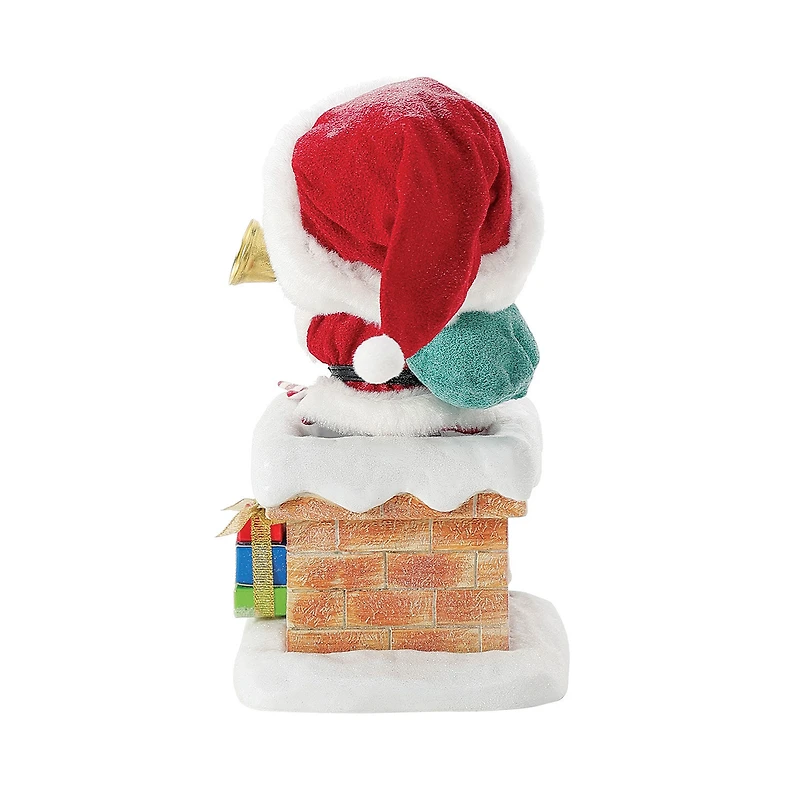 Enesco Peanuts Santa Snoopy in Chimney Figurine, 8" for only USD 69.99 | Hallmark
