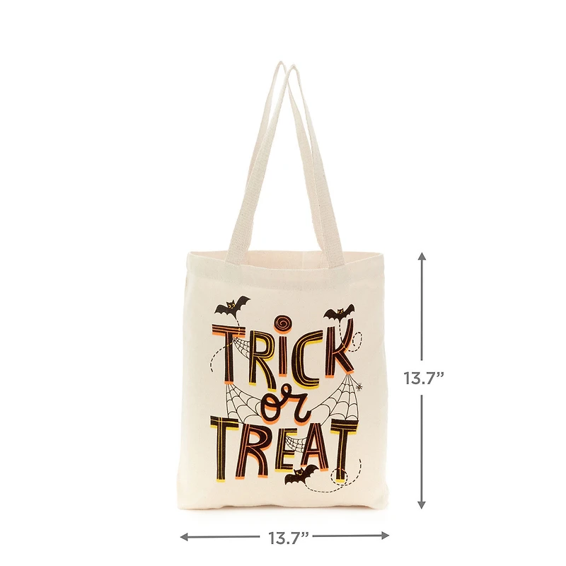 13" Trick or Treat Canvas Halloween Tote Bag for only USD 7.99 | Hallmark