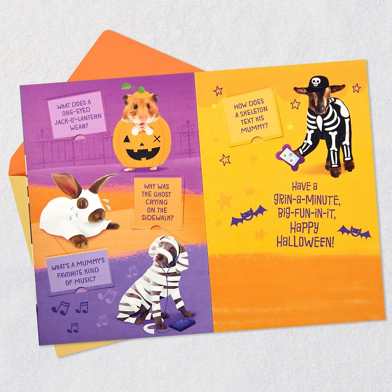 Silly Riddles Funny Halloween Card for Kids for only USD 4.99 | Hallmark
