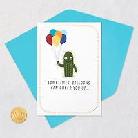 Cactus With Balloons Funny Encouragement Card for only USD 4.49 | Hallmark