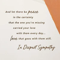 Love That Goes With Them Still Sympathy Card for only USD 6.99 | Hallmark