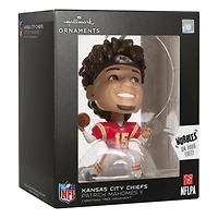 NFL Kansas City Chiefs Patrick Mahomes Bobblehead Ornament for only USD 19.99 | Hallmark