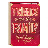 Friends Are the Family We Choose Christmas Card for only USD 5.99 | Hallmark