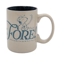 R Squared Peanuts Snoopy Blue Fore! Golf Mug, 17 oz. for only USD 12.99 | Hallmark