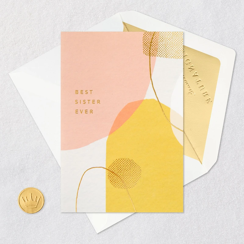 Best Sister Ever Birthday Card for only USD 5.99 | Hallmark