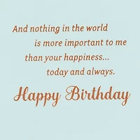 You Make Our Life Wonderful Romantic Birthday Card for Wife for only USD 8.99 | Hallmark