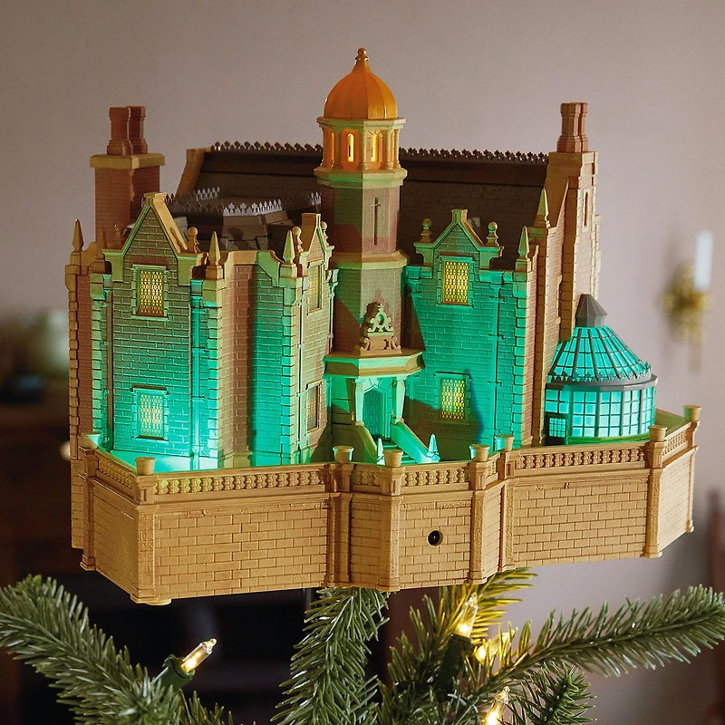 Disney The Haunted Mansion Collection The Haunted Mansion Musical Christmas Tree Topper With Light for only USD 164.99 | Hallmark