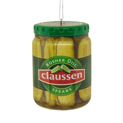 Kraft Claussen™ Pickles Jar Shatterproof Hallmark Ornament for only USD 7.99 | Hallmark