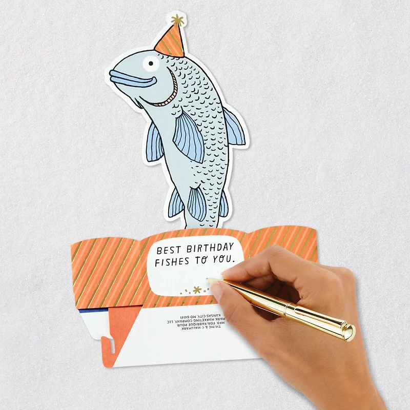 Best Birthday Fishes Funny 3D Pop-Up Birthday Card for only USD 7.99 | Hallmark
