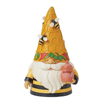 Jim Shore Gnome in Beehive Hat Figurine, 7.6" for only USD 49.99 | Hallmark