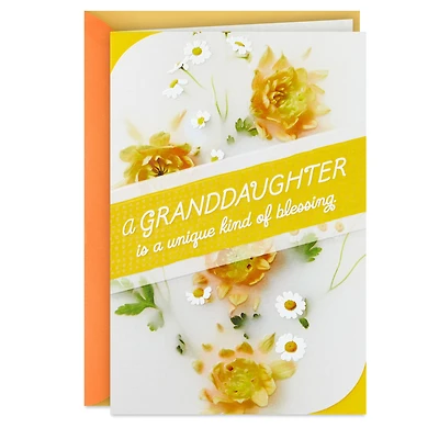 A Unique Kind of Blessing Birthday Card for Granddaughter for only USD 5.59 | Hallmark