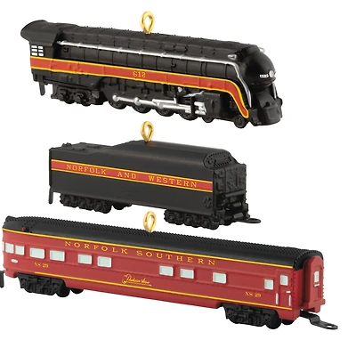 Mini Lionel® Norfolk and Western Passenger Set Ornaments, Set of 3 for only USD 28.99 | Hallmark
