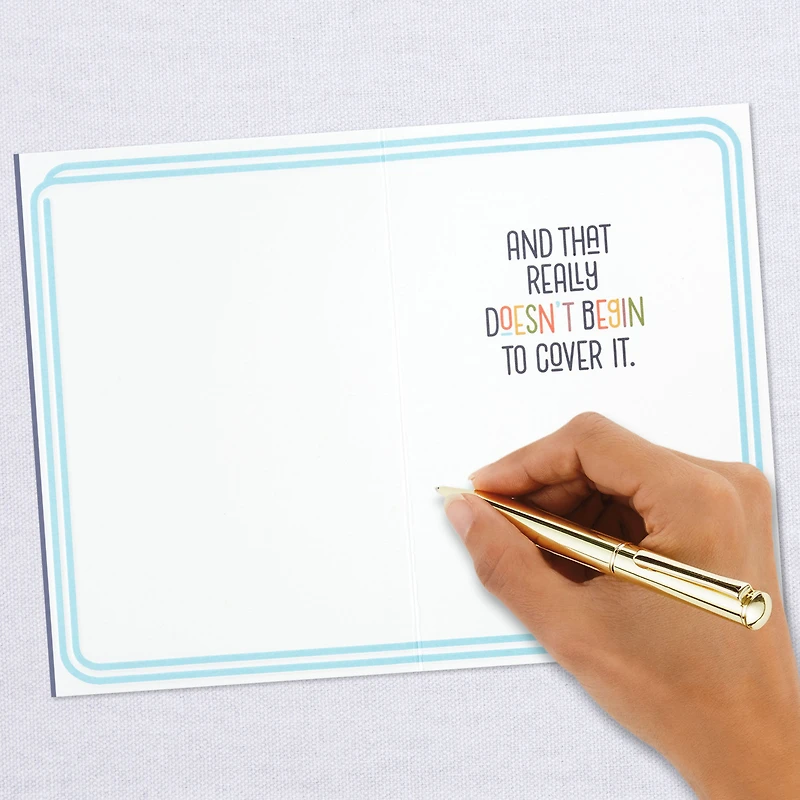 Thanks a Million Thank-You Card for only USD 2.99 | Hallmark