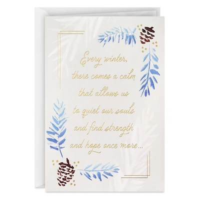 May Your Heart Find Comfort Christmas Card for only USD 4.59 | Hallmark