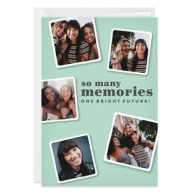 Personalized Photo Collage Mint Green Photo Card for only USD 4.99 | Hallmark