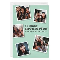 Personalized Photo Collage Mint Green Photo Card for only USD 4.99 | Hallmark