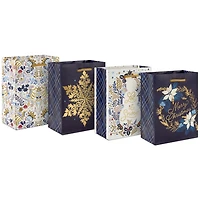 5.7" Opulent Designs 4-Pack Assorted Small Christmas Gift Bag Bundle for only USD 6.99 | Hallmark