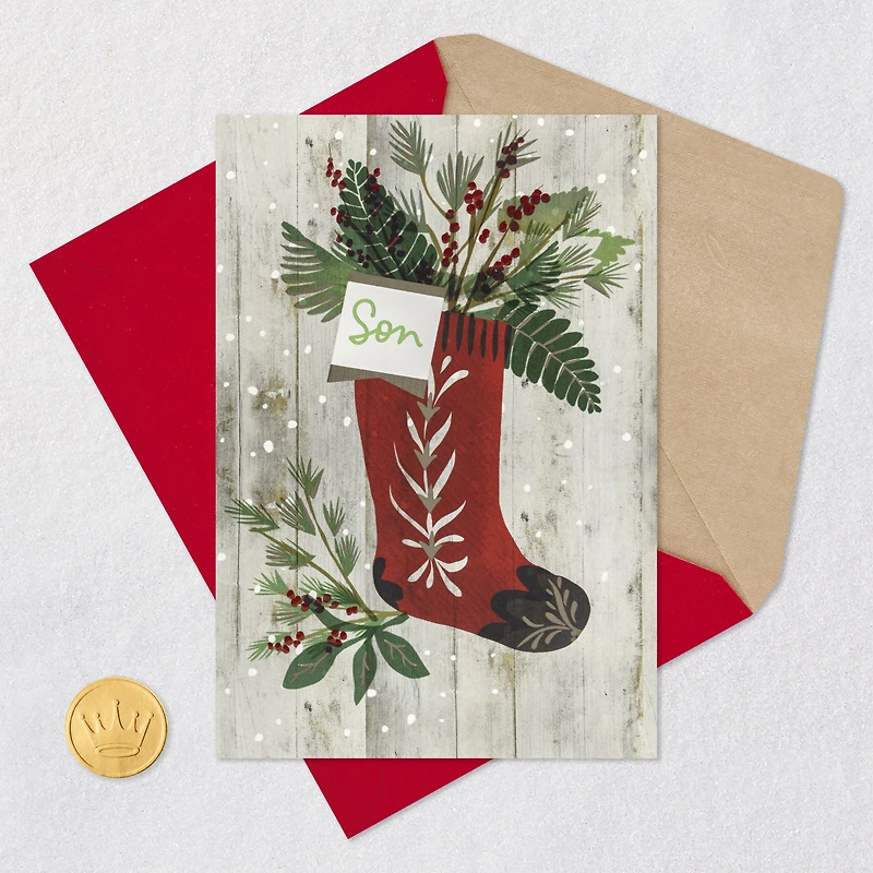 You're a Wonderful Person Christmas Card for Son for only USD 5.59 | Hallmark