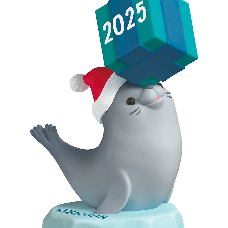 Grandson Seal 2025 Ornament for only USD 18.99 | Hallmark