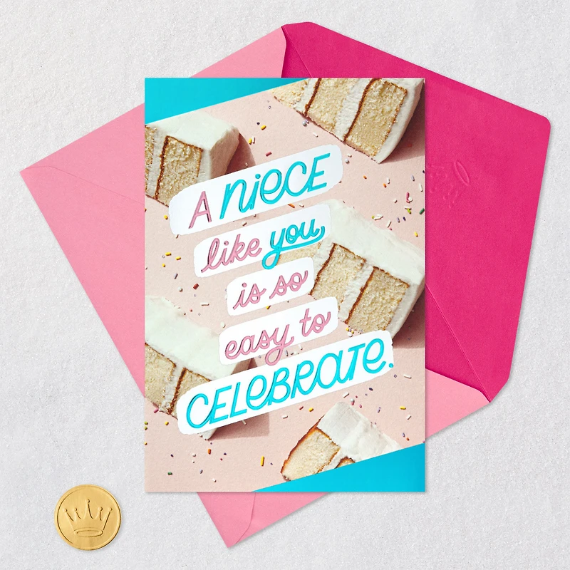 You're Easy to Celebrate Birthday Card for Niece for only USD 4.99 | Hallmark