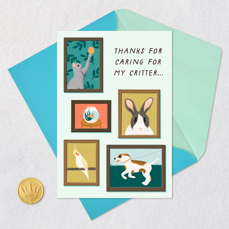 You're Much Appreciated Thank You Card for Pet Sitter for only USD 3.99 | Hallmark