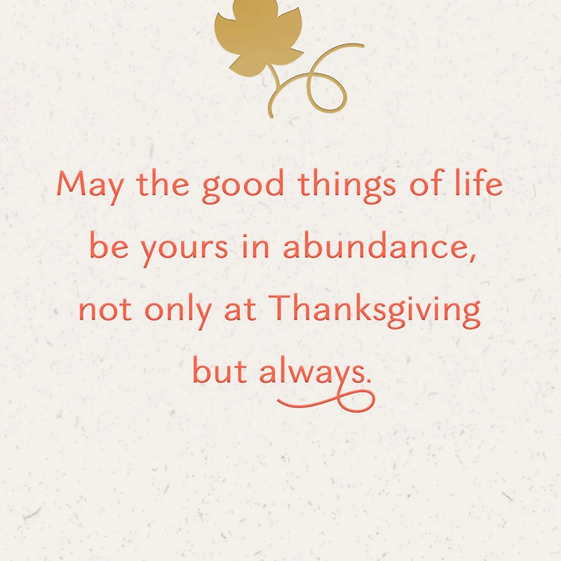 Warmest Wishes Thanksgiving Card for only USD 4.59 | Hallmark
