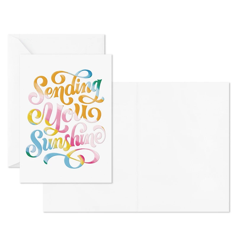 Sending You Sunshine Blank Notes, Pack of 10 for only USD 10.49 | Hallmark