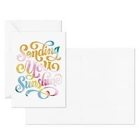 Sending You Sunshine Blank Notes, Pack of 10 for only USD 10.49 | Hallmark