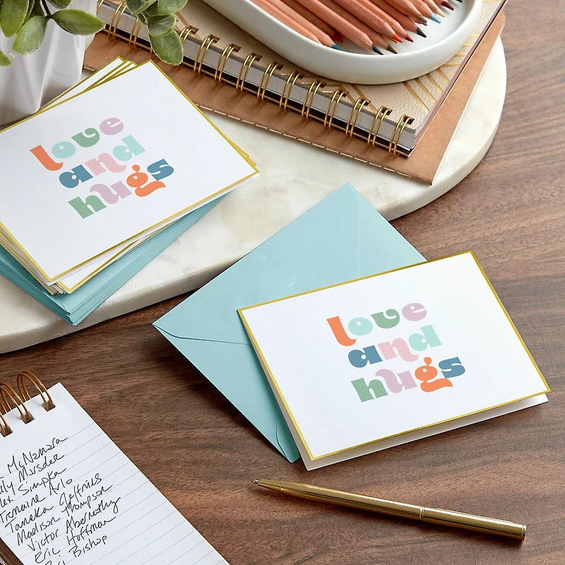 Love and Hugs Blank Notes, Pack of 10 for only USD 12.49 | Hallmark