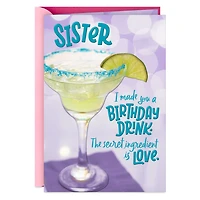 Made You a Drink You'll Love Funny Birthday Card for Sister for only USD 2.99 | Hallmark