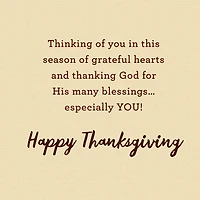 Season of Grateful Hearts Religious Thanksgiving Card for only USD 2.00 | Hallmark