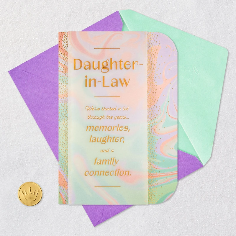 How Much You Mean Birthday Card for Daughter-in-Law for only USD 6.99 | Hallmark