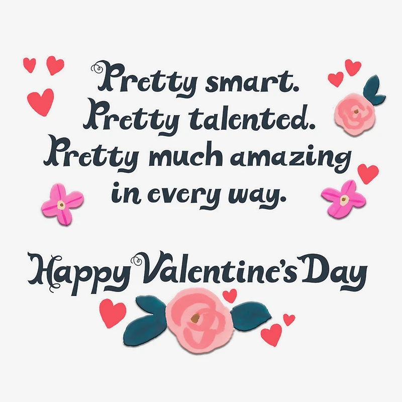 Pretty Smart, Talented, Amazing Valentine's Day Card for Granddaughter for only USD 2.99 | Hallmark