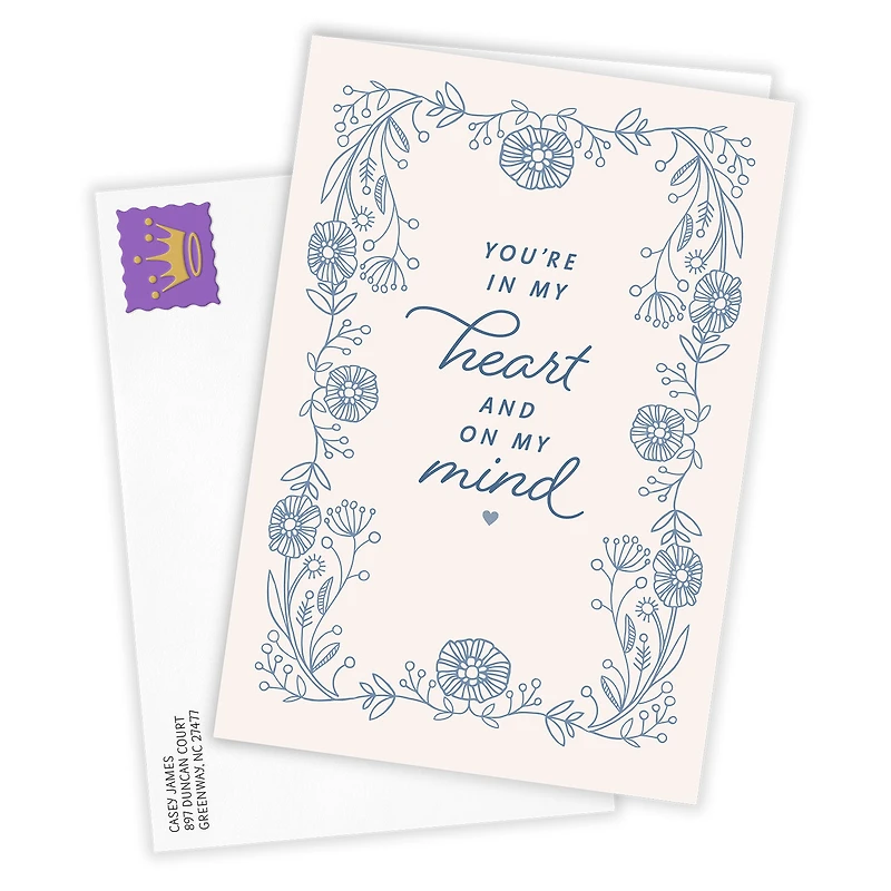 In My Heart and On My Mind Custom Mother's Day Card for only USD 4.99 | Hallmark